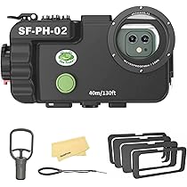 EX-S10 、専用ケース、防水ハウジングEWC-120セット Amazon | Seafrogs EOS RP [40m/130ft] 水中ハウジング防水